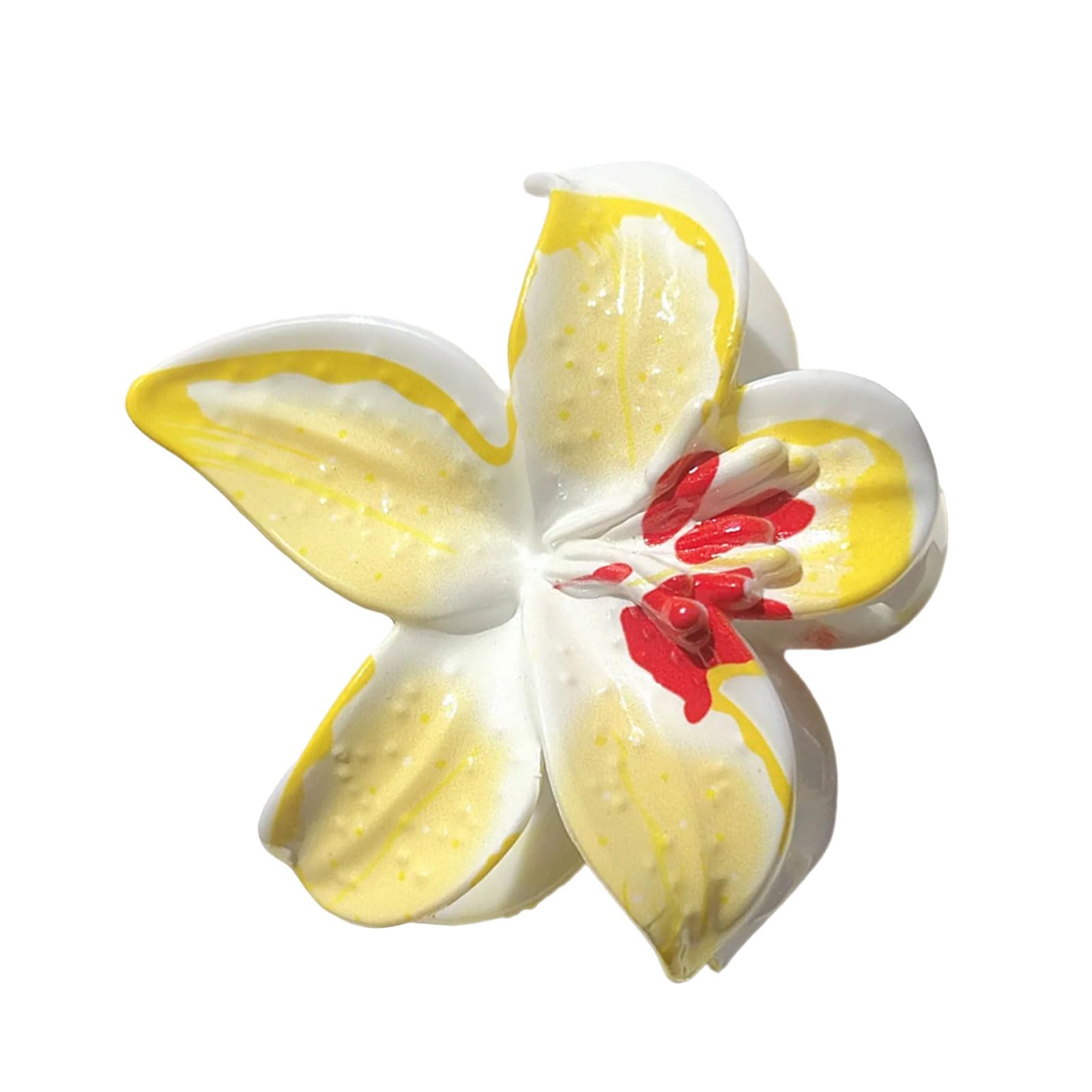 MICFENY Elegant Oocyte Flower Hair Grip Not Slip Permanent Polystyrene Clip For Thick Long Hair Women Females Twist Formatting