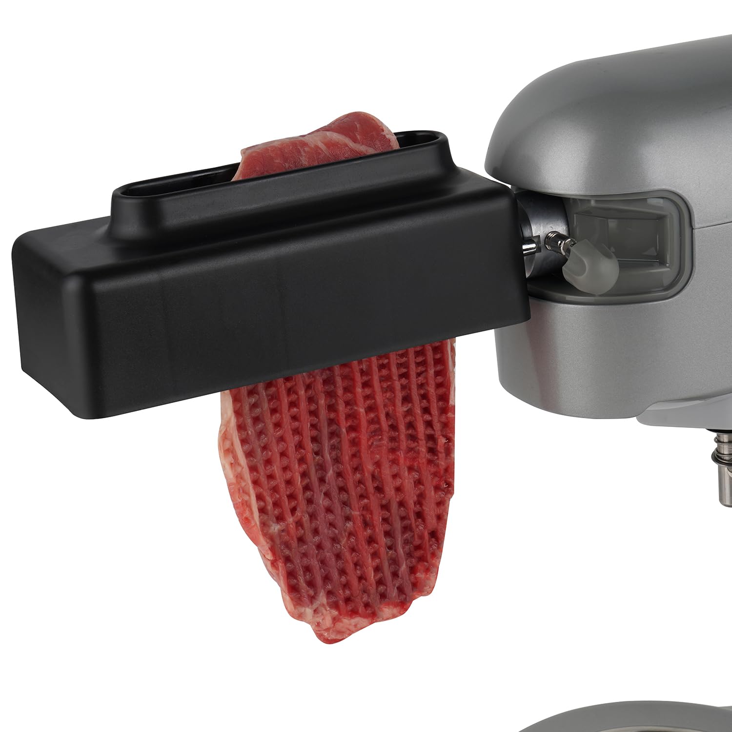 Przystawka do zmiękczania mięsa kompatybilna z mikserami stojącymi serii Cuisinart SM-50 i SM-35 - zmiękczaj mięso bardziej płynnie i bez wysiłku, czarny