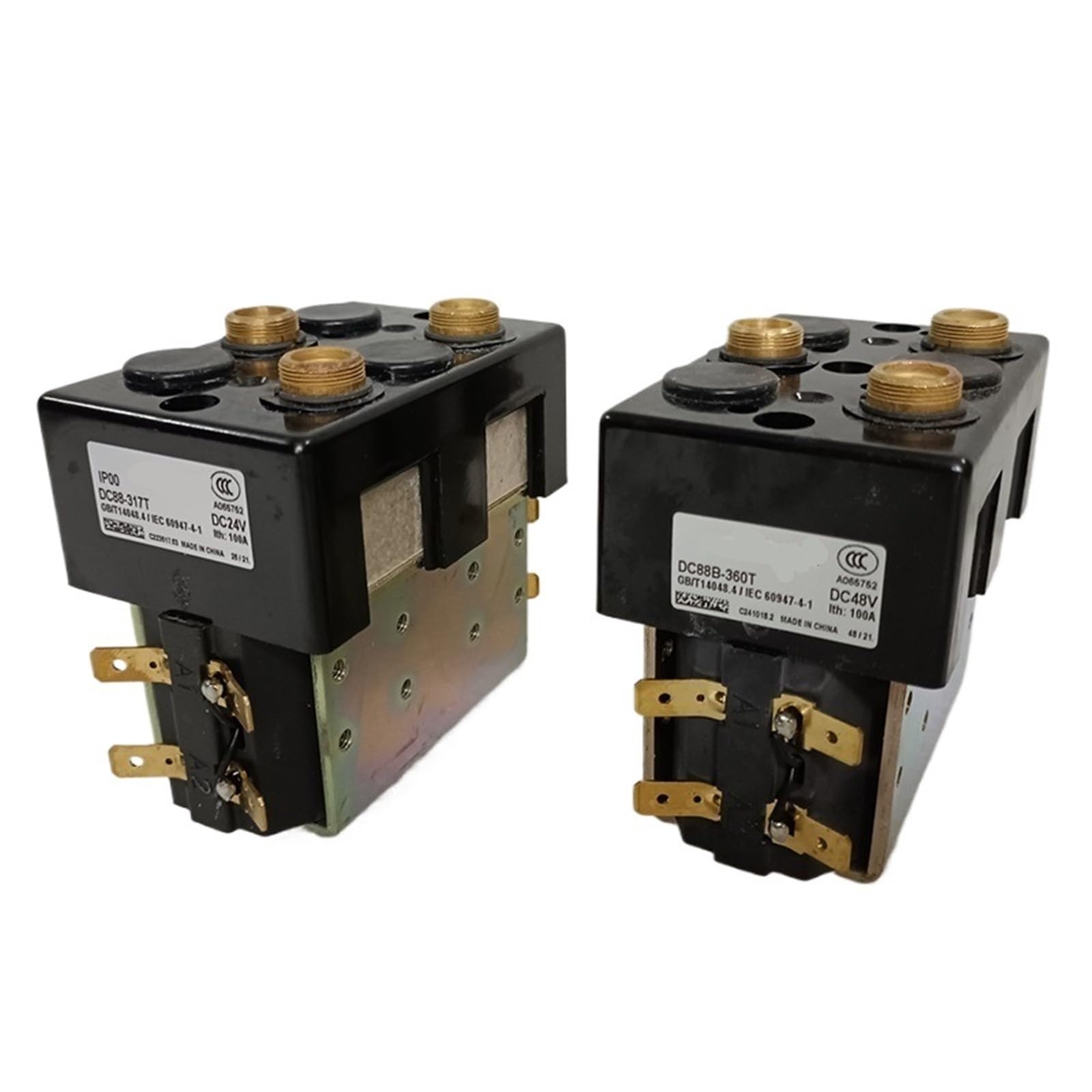 LKPEHTAGN 1pcs Reversing Contactor 24V 48V DC88 DC88-317T DC88B-360T 24 48 Volt Forklift Pallet Truck Solenoid Relay Switch