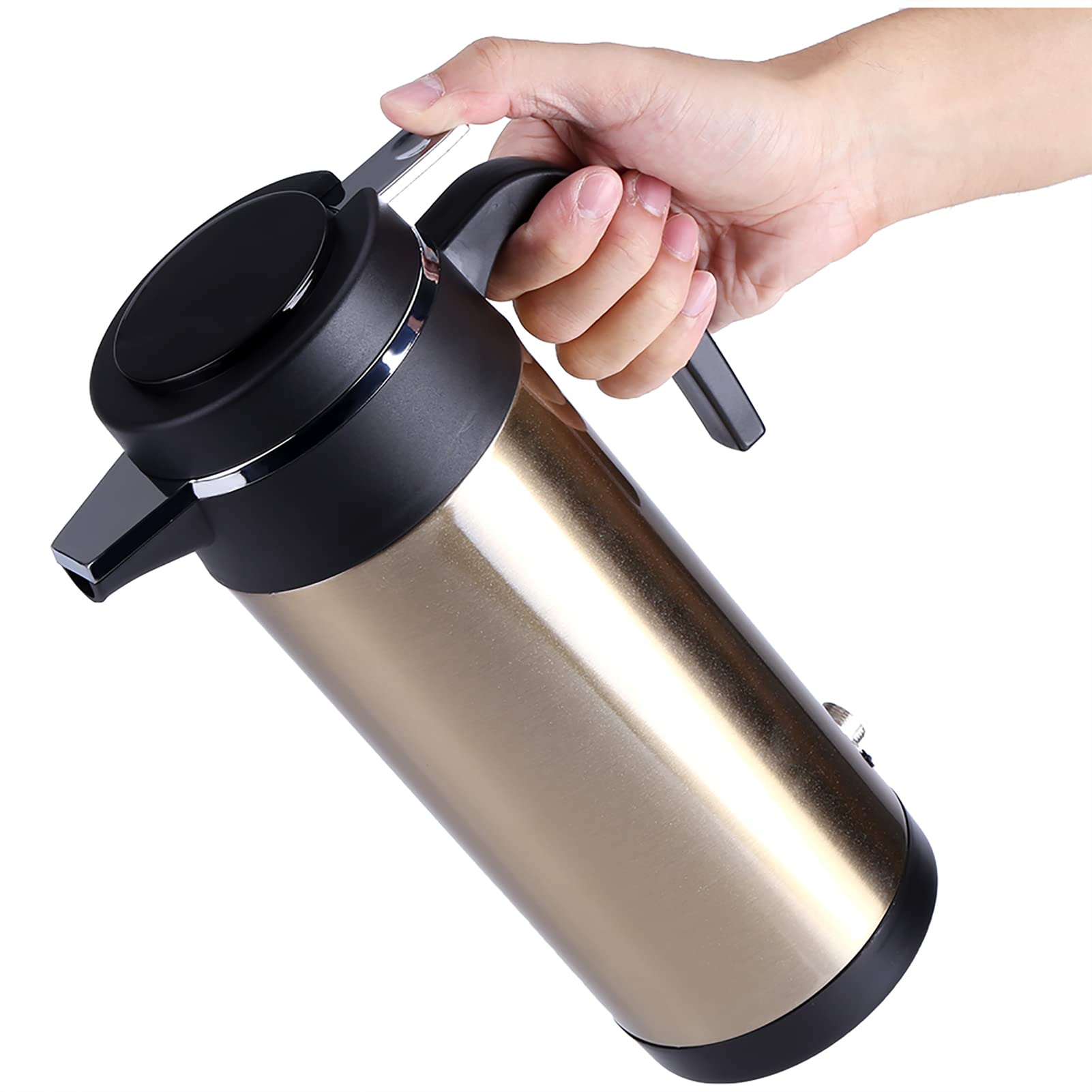 Car Heating Cup 12V Bettle Car Cup Car Water Cup 850Ml 30 * 17 * 11 for Mug Flasks