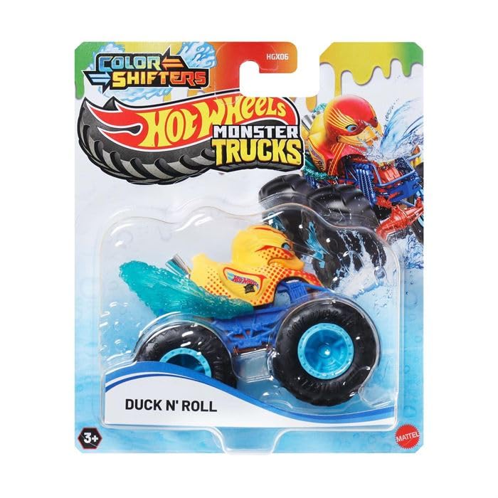 Hot Wheels - Monster Trucks Colour Shiffter - DucknRoll/Toys