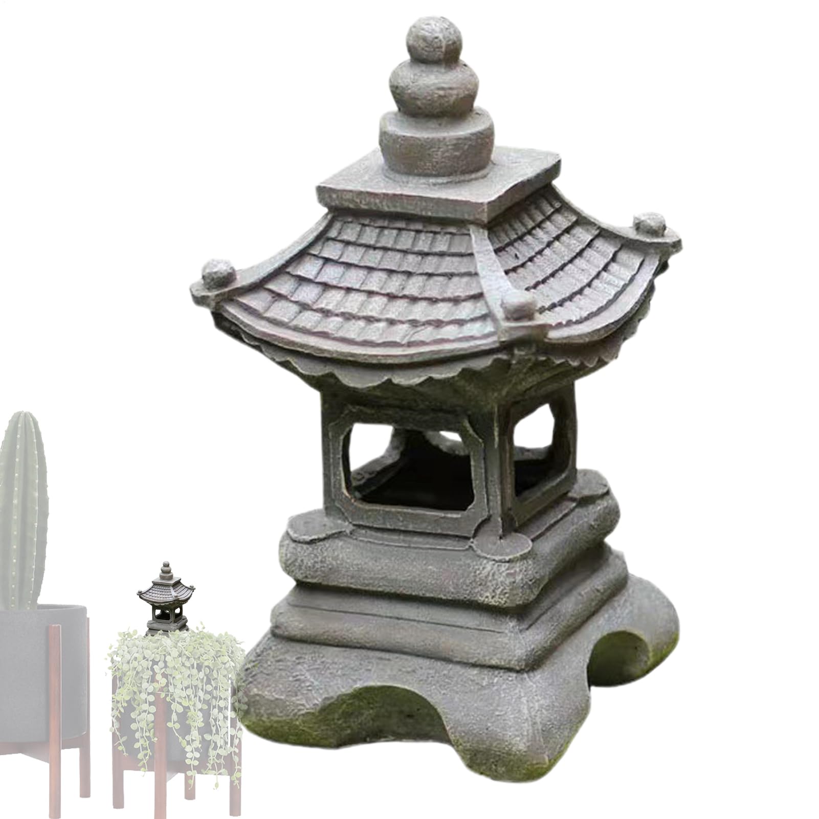 Lampade da giardino – Lampada da giardino decorativa, luce notturna ad | energia solare | Illuminazione paesaggistica per portico, patio, giardino, facciata esterna, casa, villa, atmosfera serale