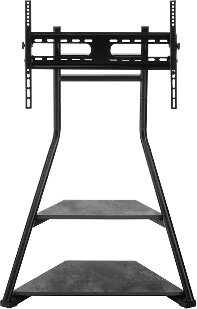 【新品】テレビ台・棚付き ブラック テレビスタンド LN-H-ETVSBK Amazon.co.jp: 武田コーポレーション 78×45×120cm テレビ台・棚付き