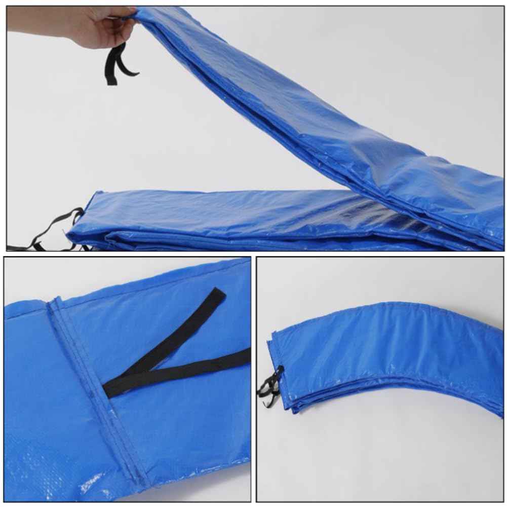 Cuscino di Protezione per Trampolino, Ø 183 244 305 cm Cuscino di Sicurezza di Sostituzione, Copertura del Bordo del Trampolino, Resistente ai Raggi UV & Antistrappo Accessori Trampolino