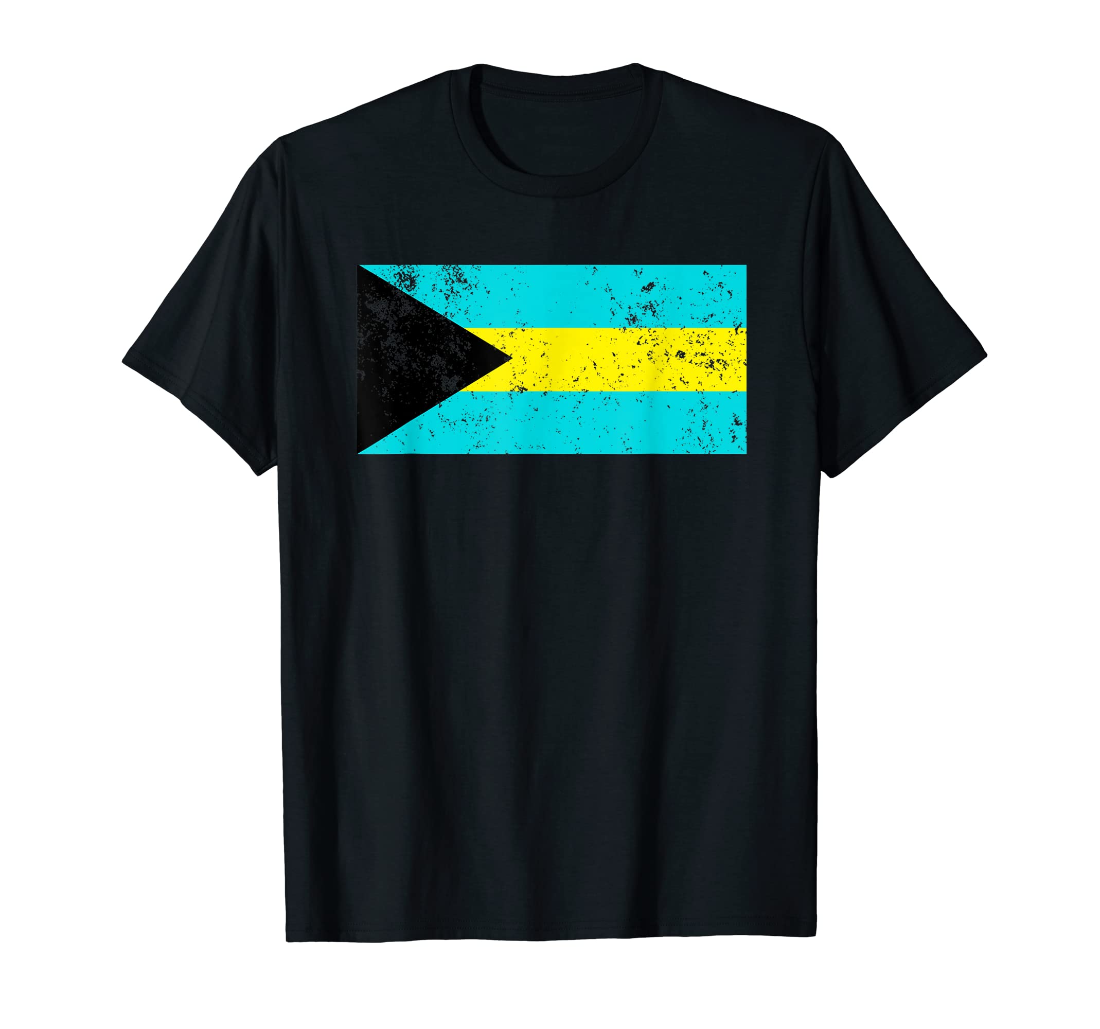 Flagz TeesBahamas Flag T-shirt Retro