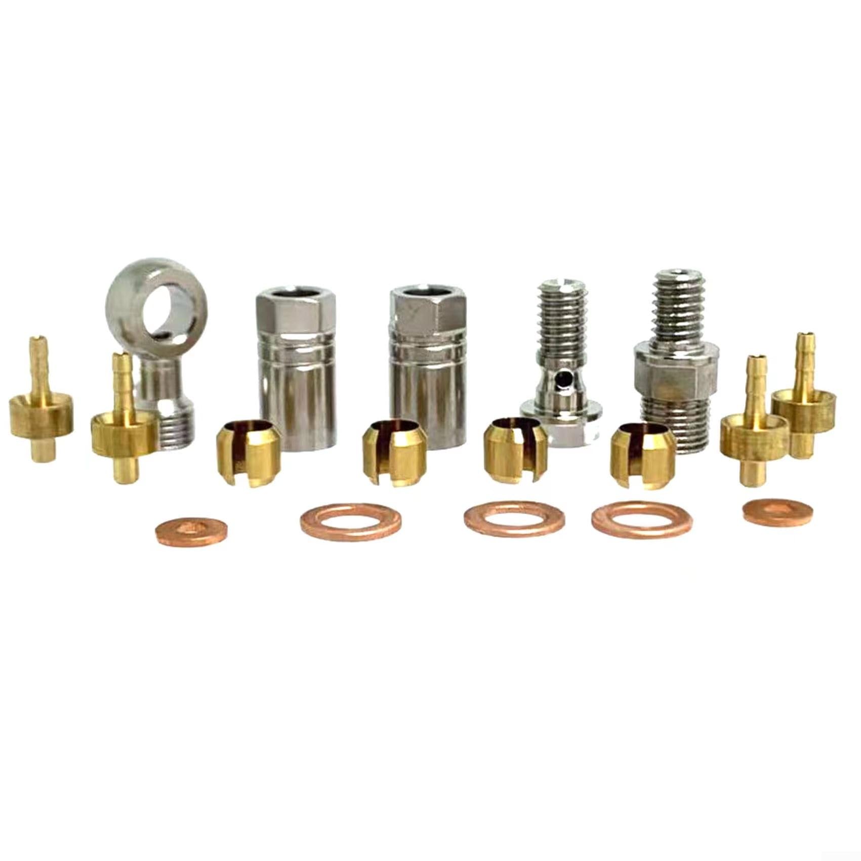 Set 7 Connettori Cavo Idraulico Banjo – Per Freni Disco Shimano SLX XT XTR – BH90