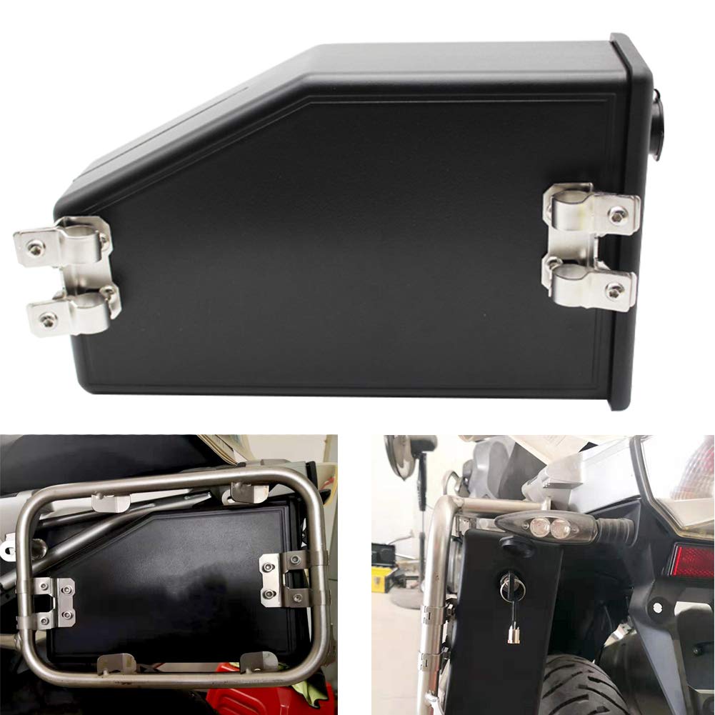 Cassetta degli attrezzi per moto Cassetta degli attrezzi laterale sinistra per BMW R1250GS R1200GS LC & Adventure 2004-2018, impermeabile