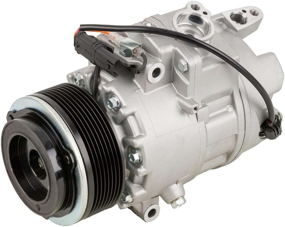 AC Compressor & A/C Clutch For BMW 740i 740Li & X6 xDrive35i - BuyAutoParts 60-03027NA New