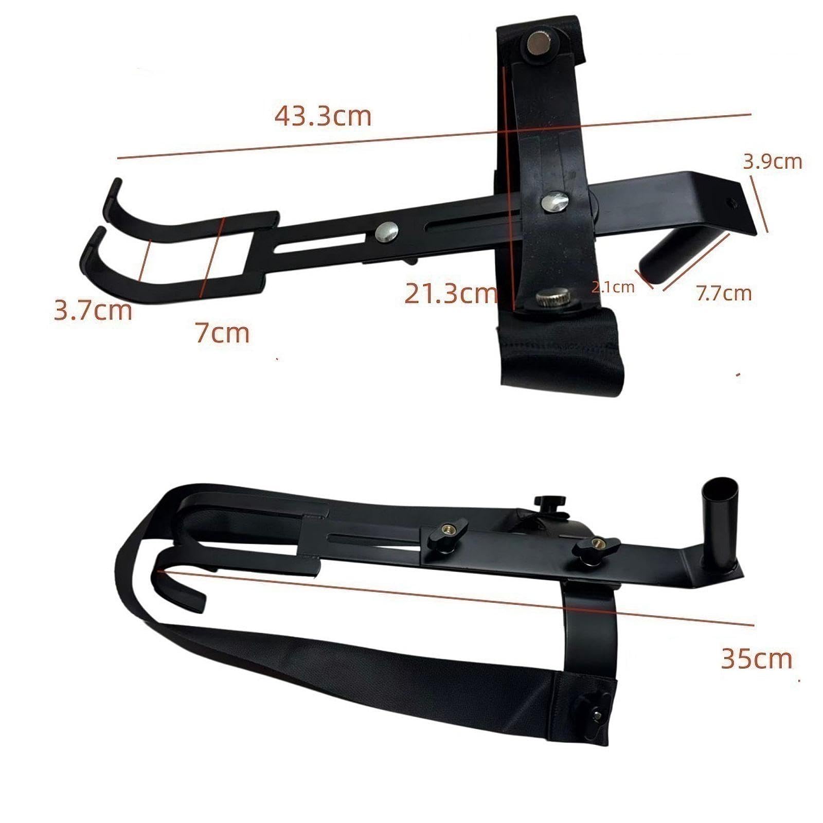 Supporto per Batteria Regolabile, Accessori per Strumenti Musicali, Supporto per Batteria, con Clip Rotante