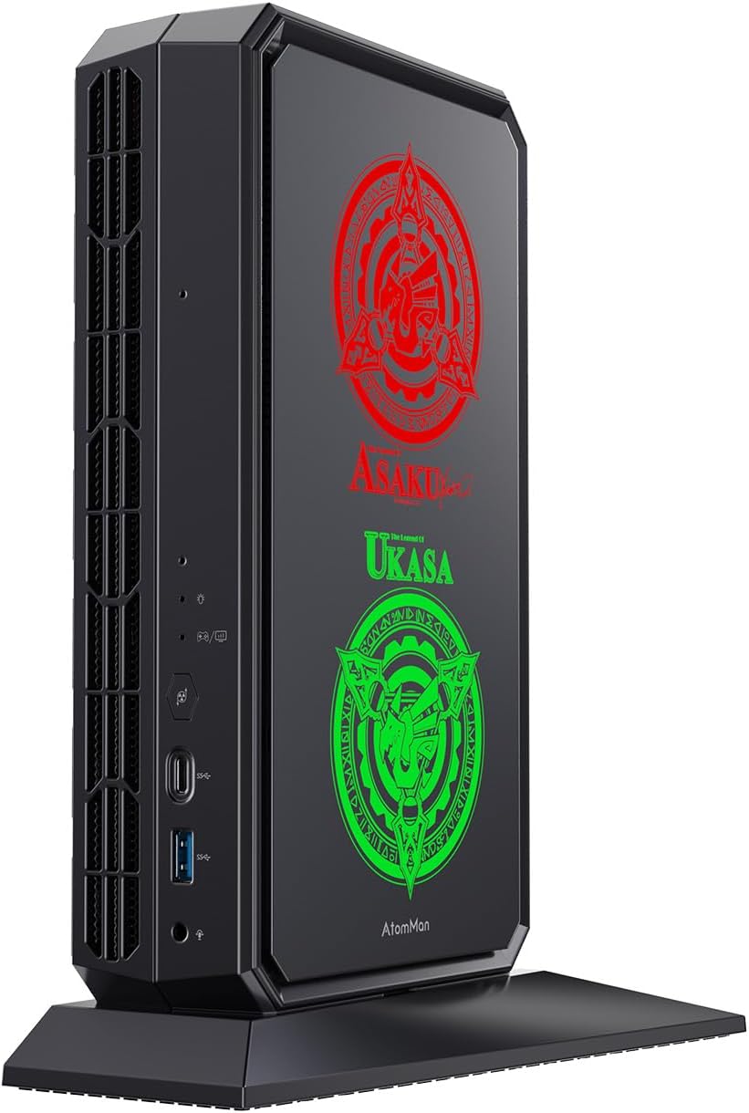 G7 Pt Mini PC AMD Ryzen 9 7945HX(16C/32T, up to 5.4GHz) Barebone Version Micro Computer, HDMI+DP+USB-C Output, 2.5G LAN, WiFi7, BT5.4, 4xUSB3.2 AMD Radeon RX 7600M XT Graphics Gaming PC