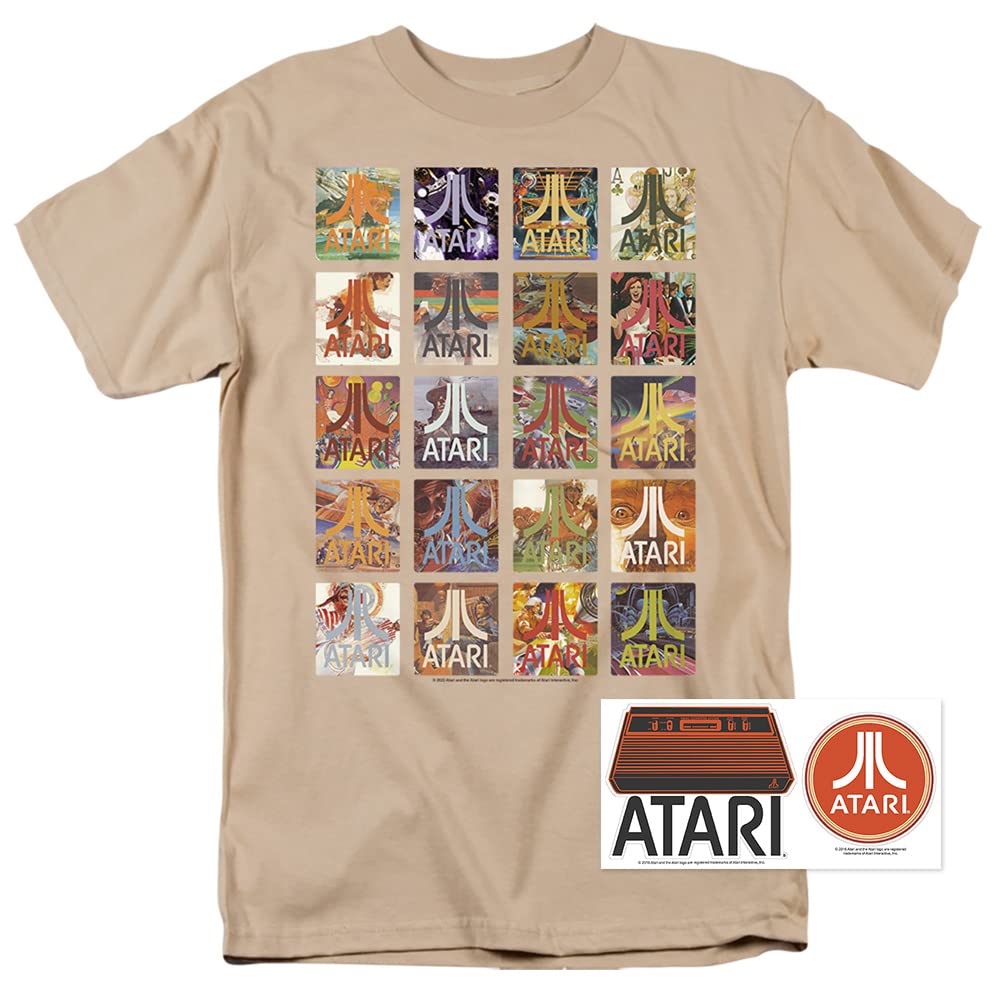 Popfunk Atari Asteroids Video Game T Shirt Black