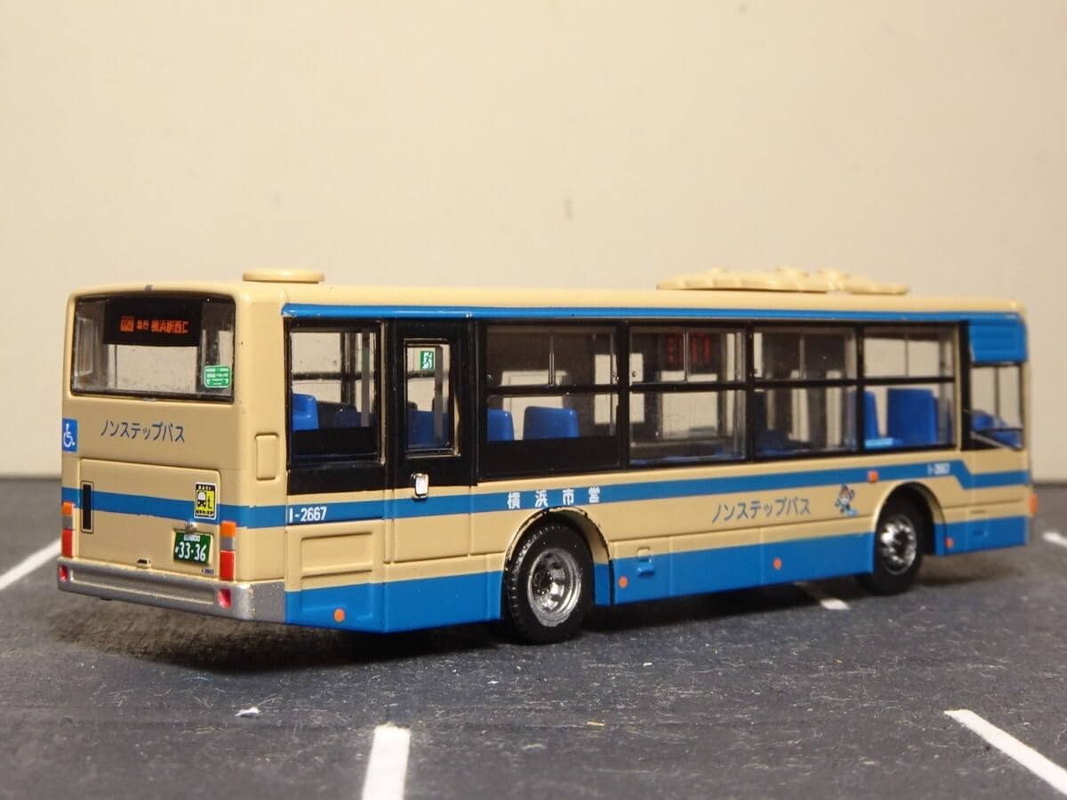 Amazon.co.jp: バスコレ横浜市営100周年スペシャル 三菱ふそうエアロ