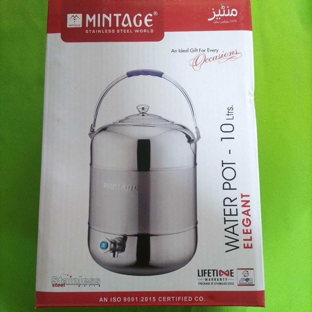 ウォーターポットMintage - 10リットル 未使用品 Mintage 断熱キャリー