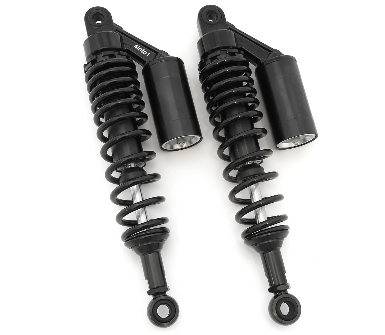 Amazon.com: Black Remote Reservoir Shocks - Eye To Eye - 340-350mm