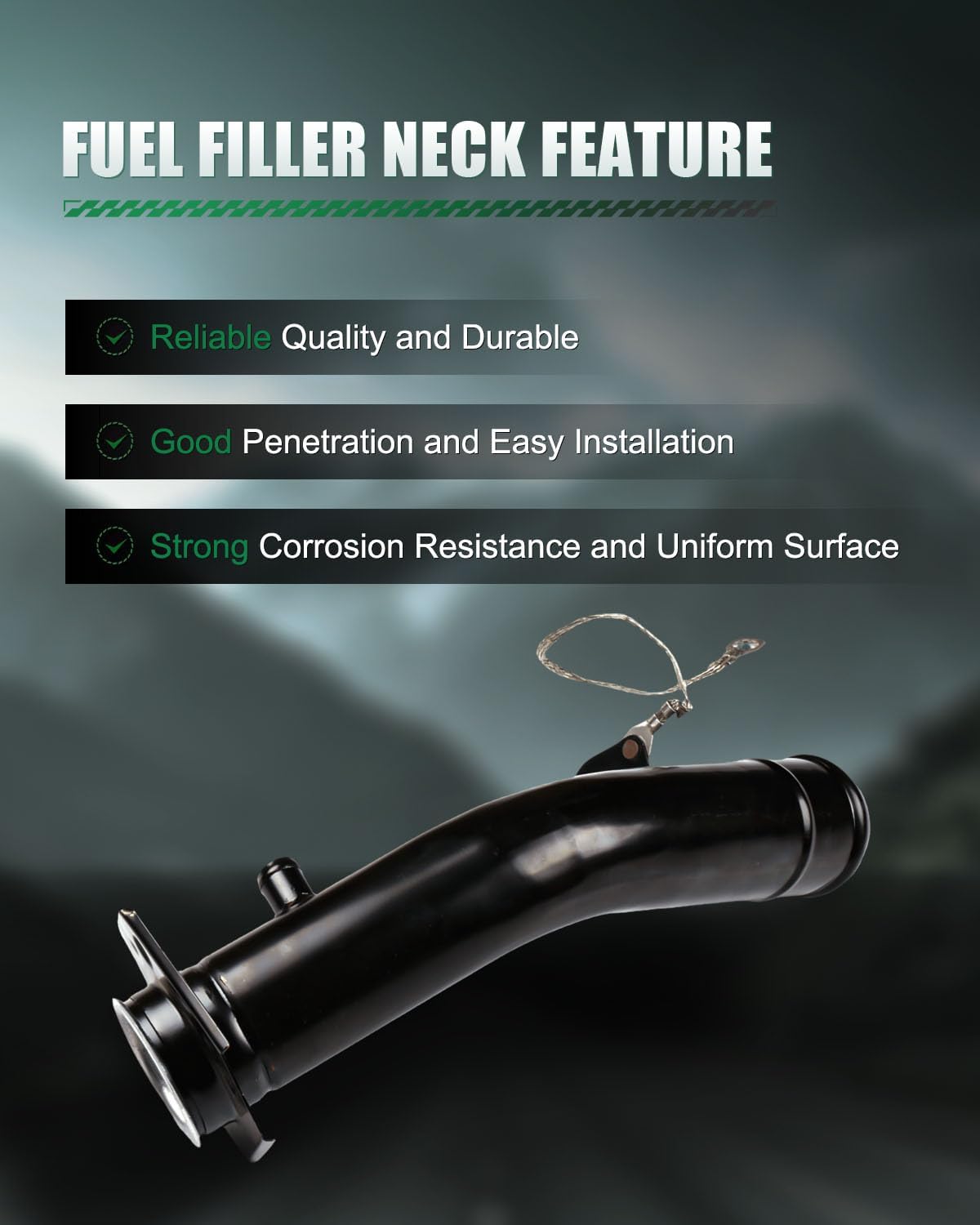 SCITOO Fuel Filler Neck For Chevrolet 1997-2000,For GMC 1992-1995 1997-2000 15712144