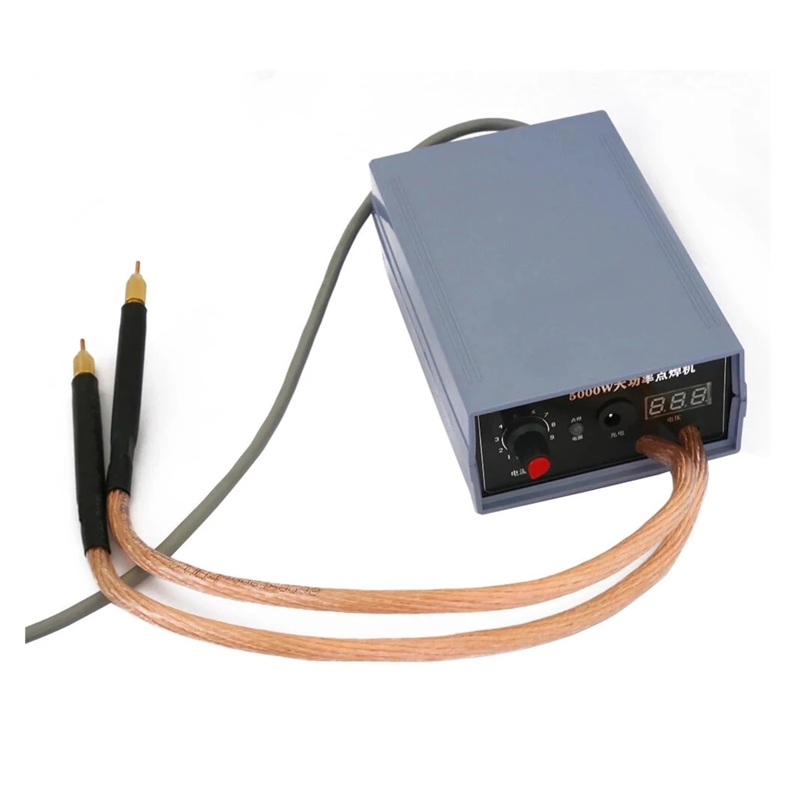 5000W Mini Zgrzewarka Punktowa Zestaw DIY Akumulator Narzędzia Spawalnicze Przenośna Długopis Do Niklu 0.1/0.15mm Spoina Jest Mocna.