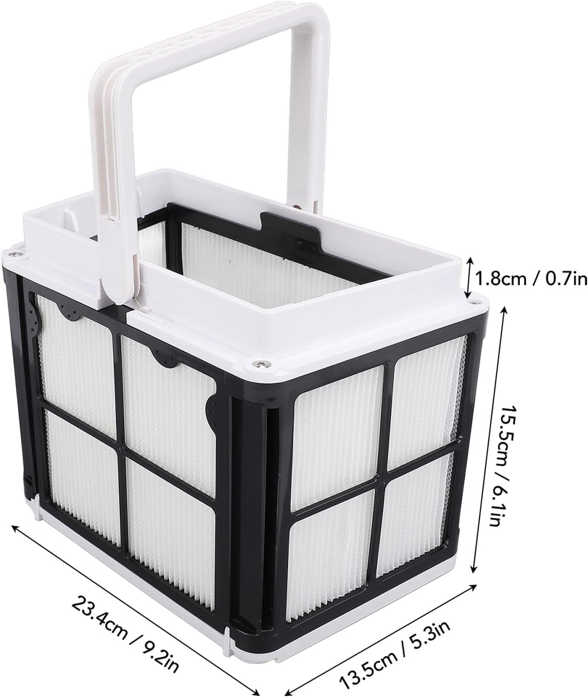 E10, Ultra Fine Filter Basket Replacement for Dolphin Robotic Pool Cleaners Active 10, T15, CC, S50, S100, 9991460 Ultra Fine Filter Basket Part, Efficient Filtration, Easy to Use