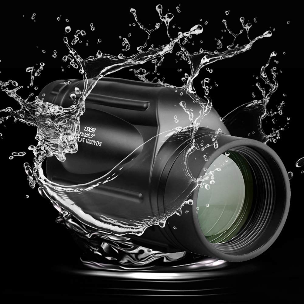 Monocular 13X50 Sv49 binoculares de Alta Potencia telescopio Impermeable para Senderismo Caza Camping observación de Aves Turismo, Regalo de cumpleaños, Regalo para niños