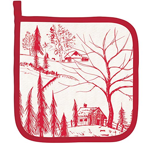 Michel Design Works Potholder, Santa's Eve