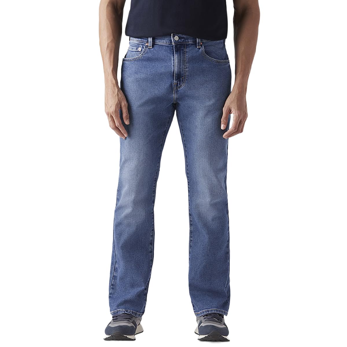 levi's Men's 517 Mid Indigo Bootcut Fit Mid-Rise Jeans-picture-39