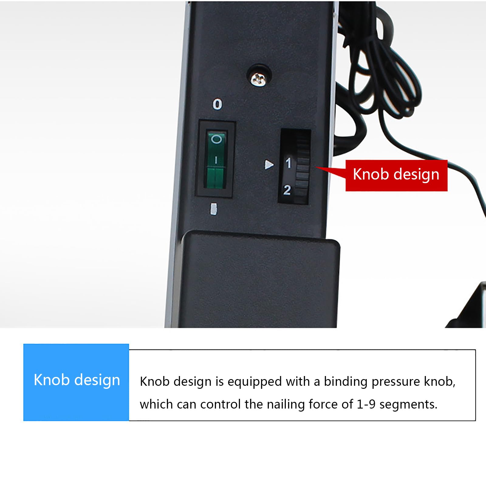 Amazon | 電動ホッチキス、106自動中綴じ機、厚さ100mm調整可能