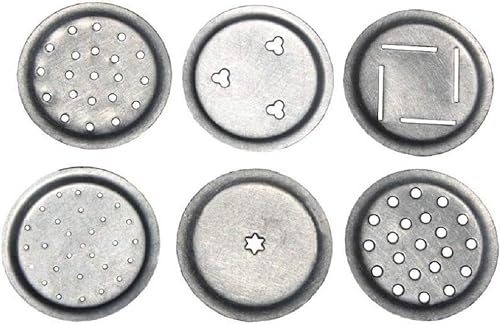 Miniatura 5 de Máquina de pasta de acero inoxidable, acero inoxidable, acero inoxidable, Murukulu de acero inoxidable con 6 jali diferentes, plata