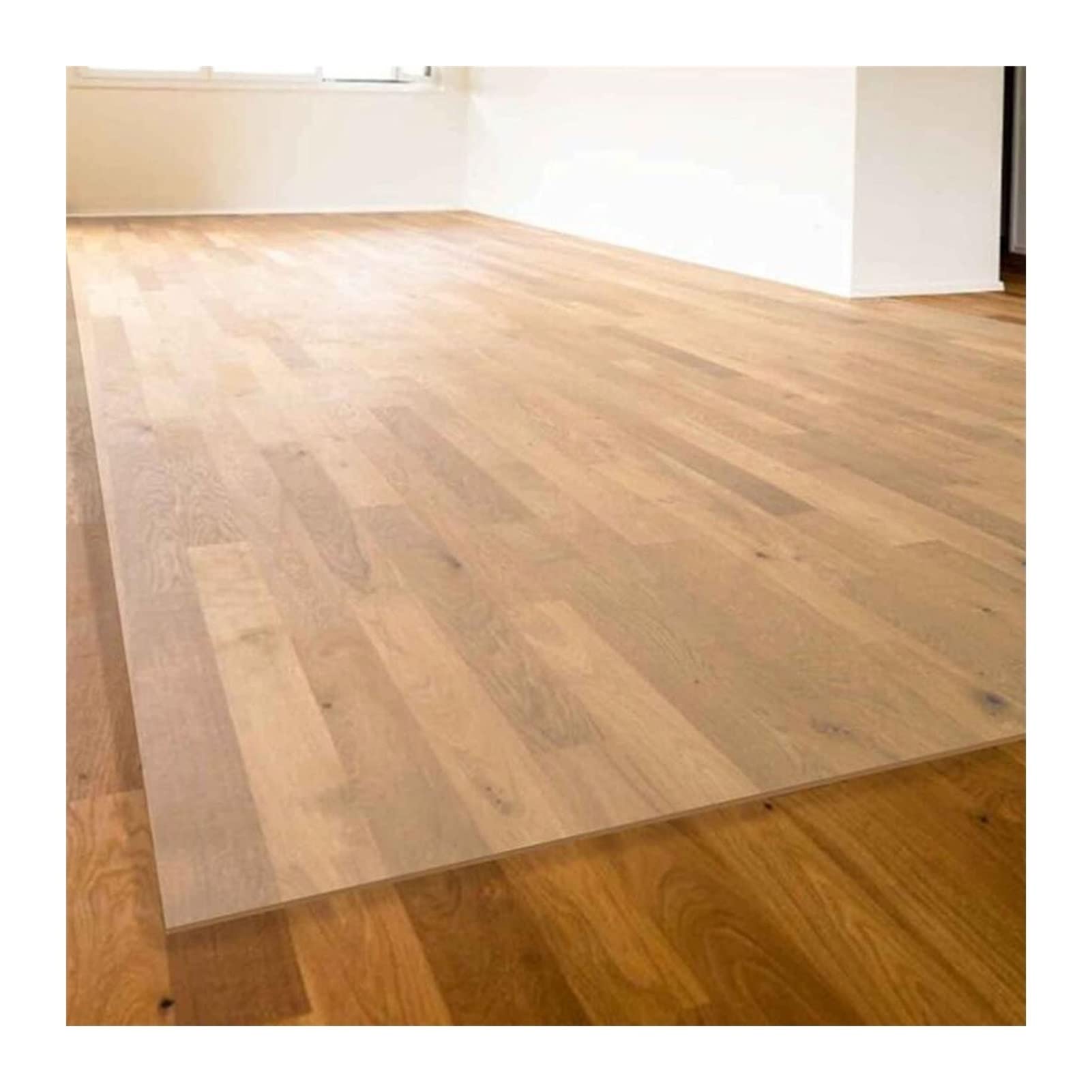 Protection de tapis en PVC transparent – Rouleau de vinyle antistatique à fort impact de 1 mm d'épaisseur pour la maison et le bureau – Tapis de sol antidérapant multifonction