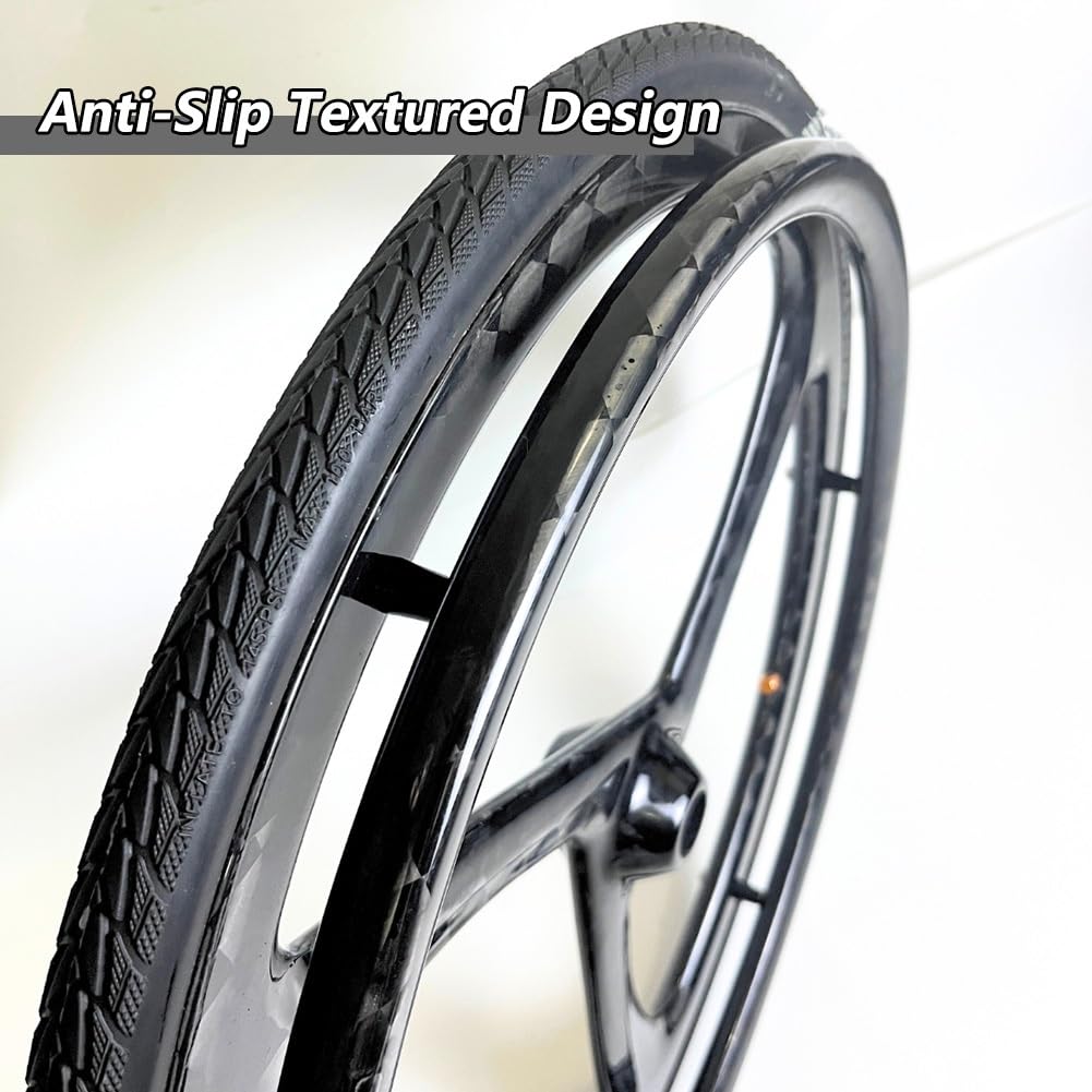 Amazon.co.jp: 1ペア 24インチ カーボンファイバー製ホイール 軽量化