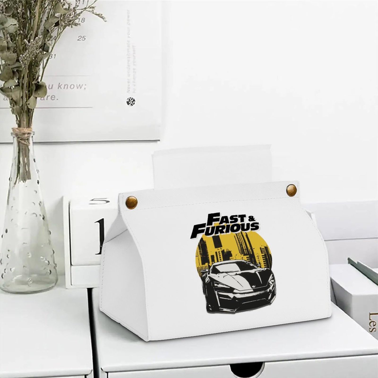 2点　ティッシュケース　ワイルド・スピード　box　家　車内 Amazon｜ティッシュケース ワイルド・スピード 車用 ティッシュ