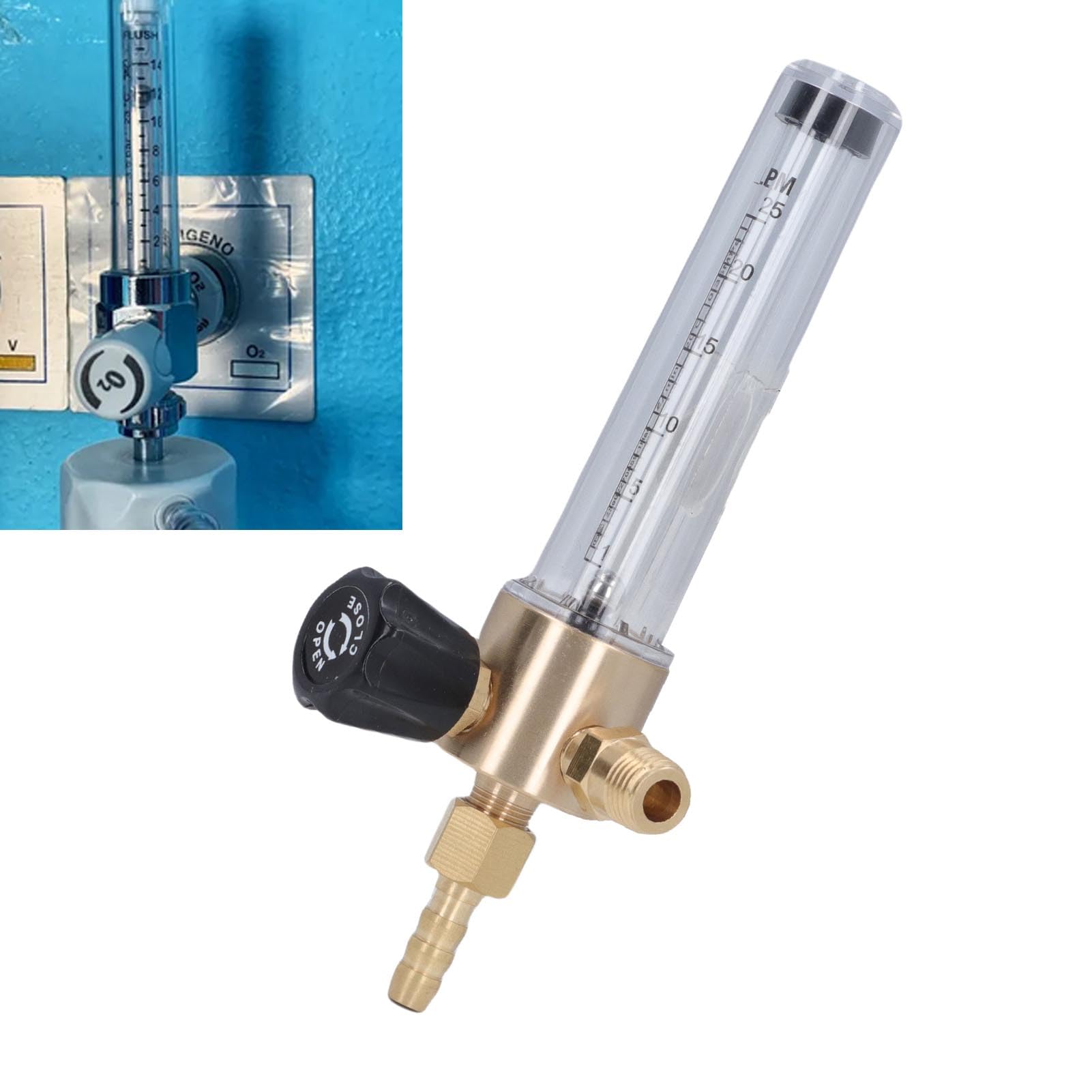 Gasdurchflussmesser Durchflussregelung Präzises Schwimmerkugeldesign Für Luftverbrauchsüberwachung Auf See Industrielle Anwendung
