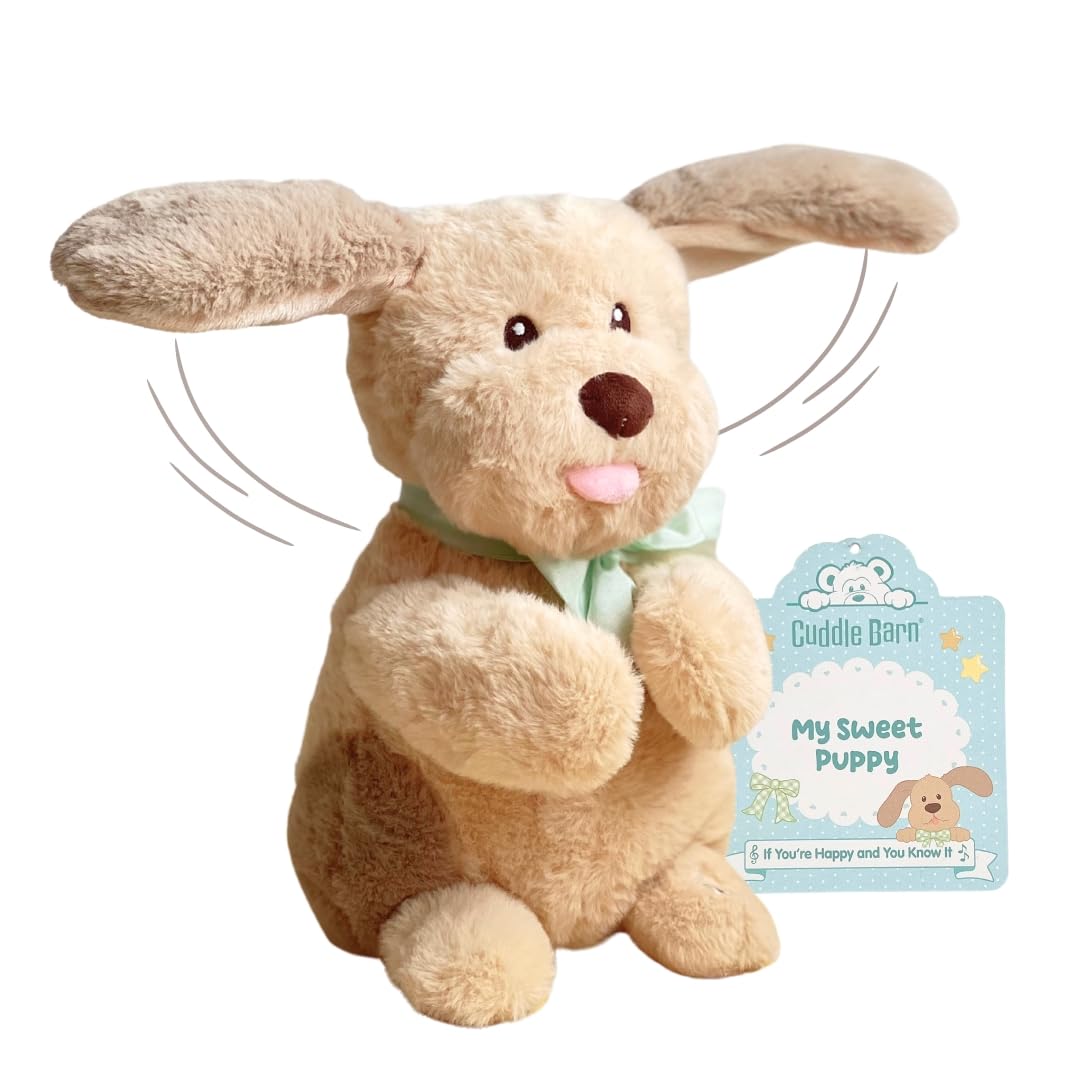 Amazon.com: Cuddle Barn - My Sweet Puppy | Plush Dog Plays Song
