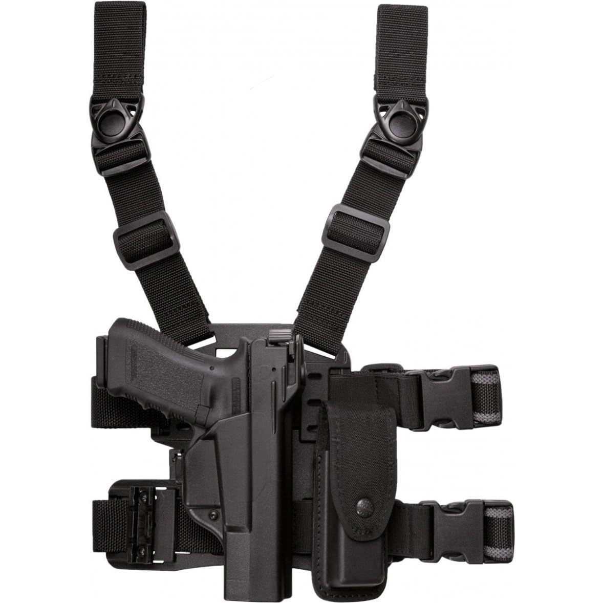Porte-étui Multi-position Vega 8K28 – Profil Plat, 3 Hauteurs, Avec élastique Antidérapant