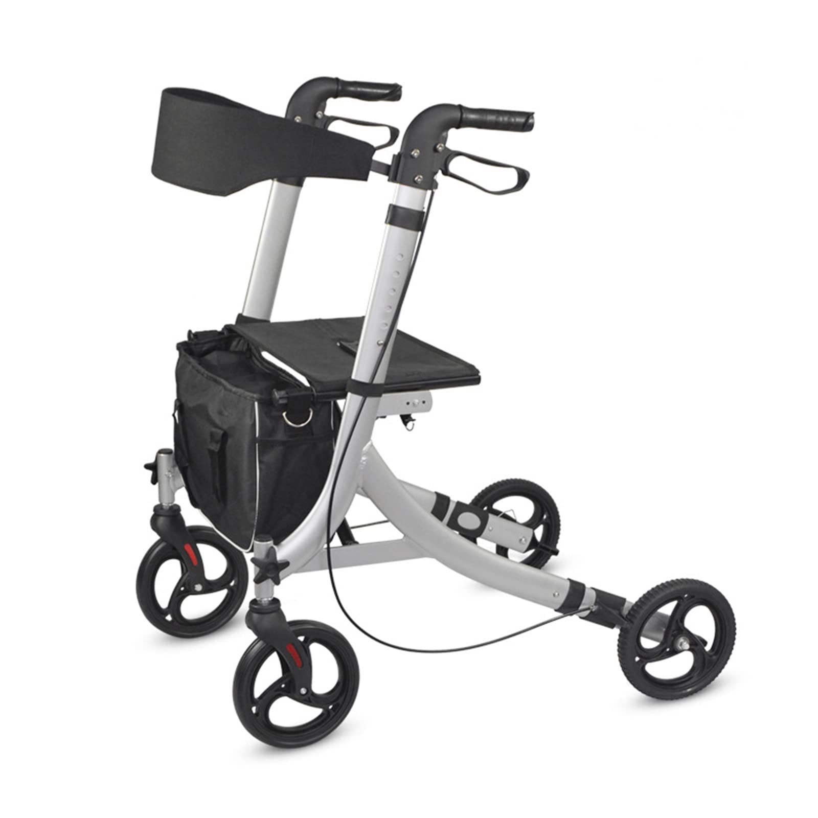 Buy Rollator Wheelchair, Rollators 4 Wheel with Seat Folding, Rollator
