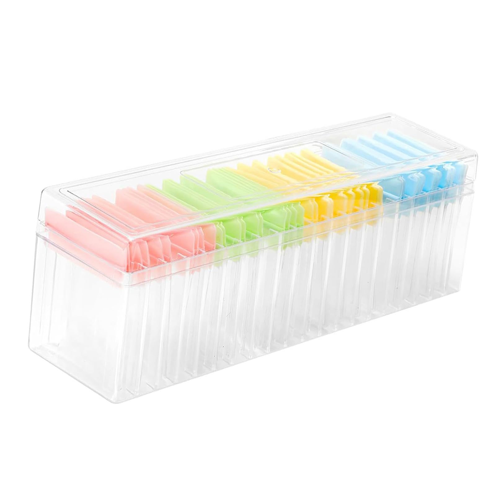 Multifuntional Jewelry Storage Box with 20 PVC Bag Portable Jewelry Pouch Organizer Clear Display Box Small Case, フリーサイズ