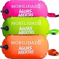 Bóia e Sinalizador para Natação em Mar Aberto Item de Sinalização, Dispositivo para Águas Abertas, Bóia para Nadadores, Kit Salva-vidas