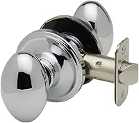 Vista 8 de Copper Creek ek2020bc - Pomo de puerta en forma de huevo, función de paso, 1 unidad, acabado negro