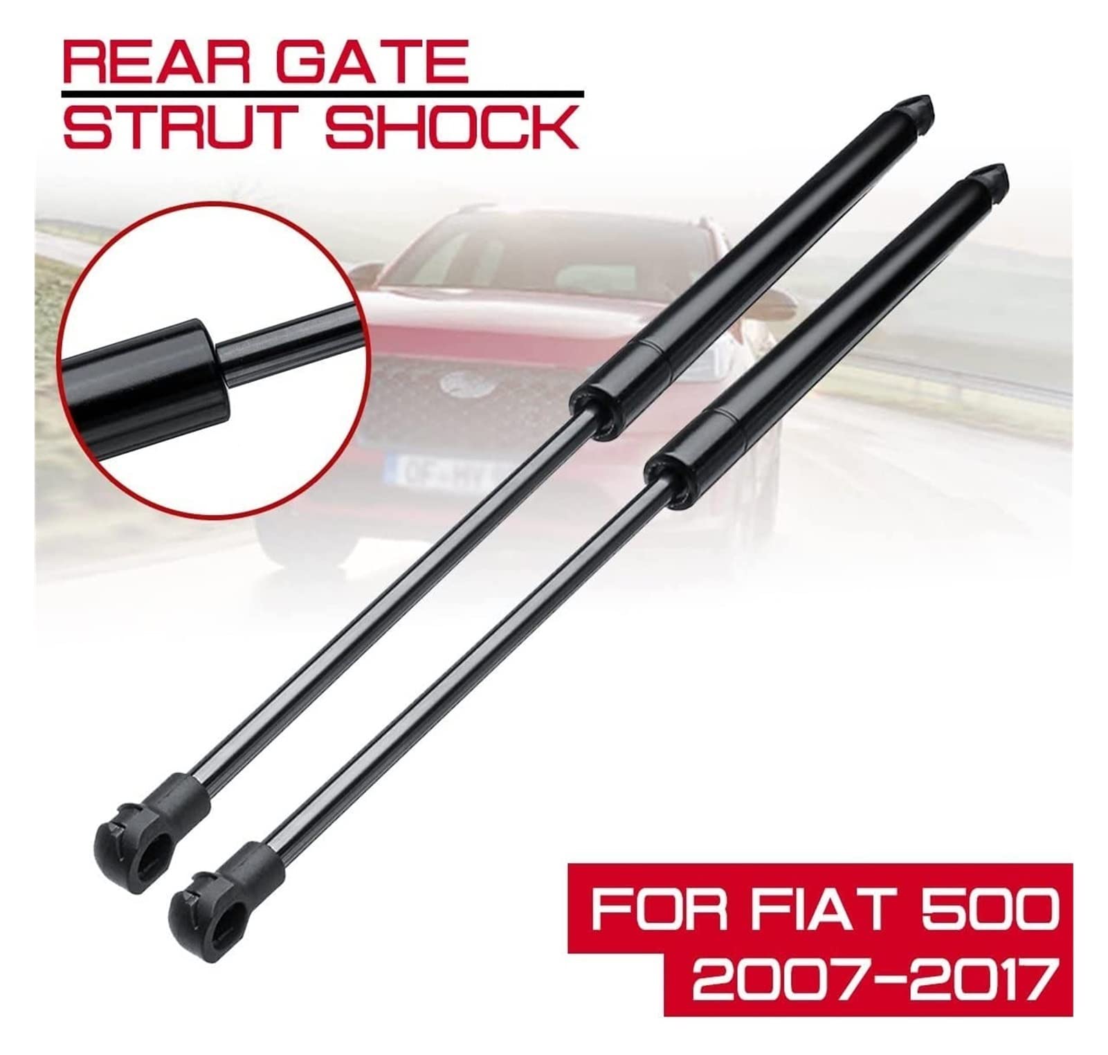 Molle A Gas Portellone Per Fiat Idea E Lancia Musa - Coppia 480N, 470mm - Foto 8