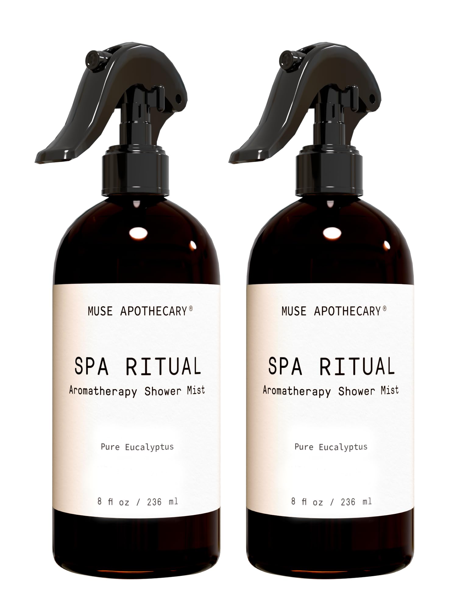 Muse Apothecary Spa Ritual Pure Eucalyptus Oil Shower Mist - Eucalyptus Spray for Shower, Spa, Bath, and Linen - Aromatherapy Eucalyptus Essential Oil