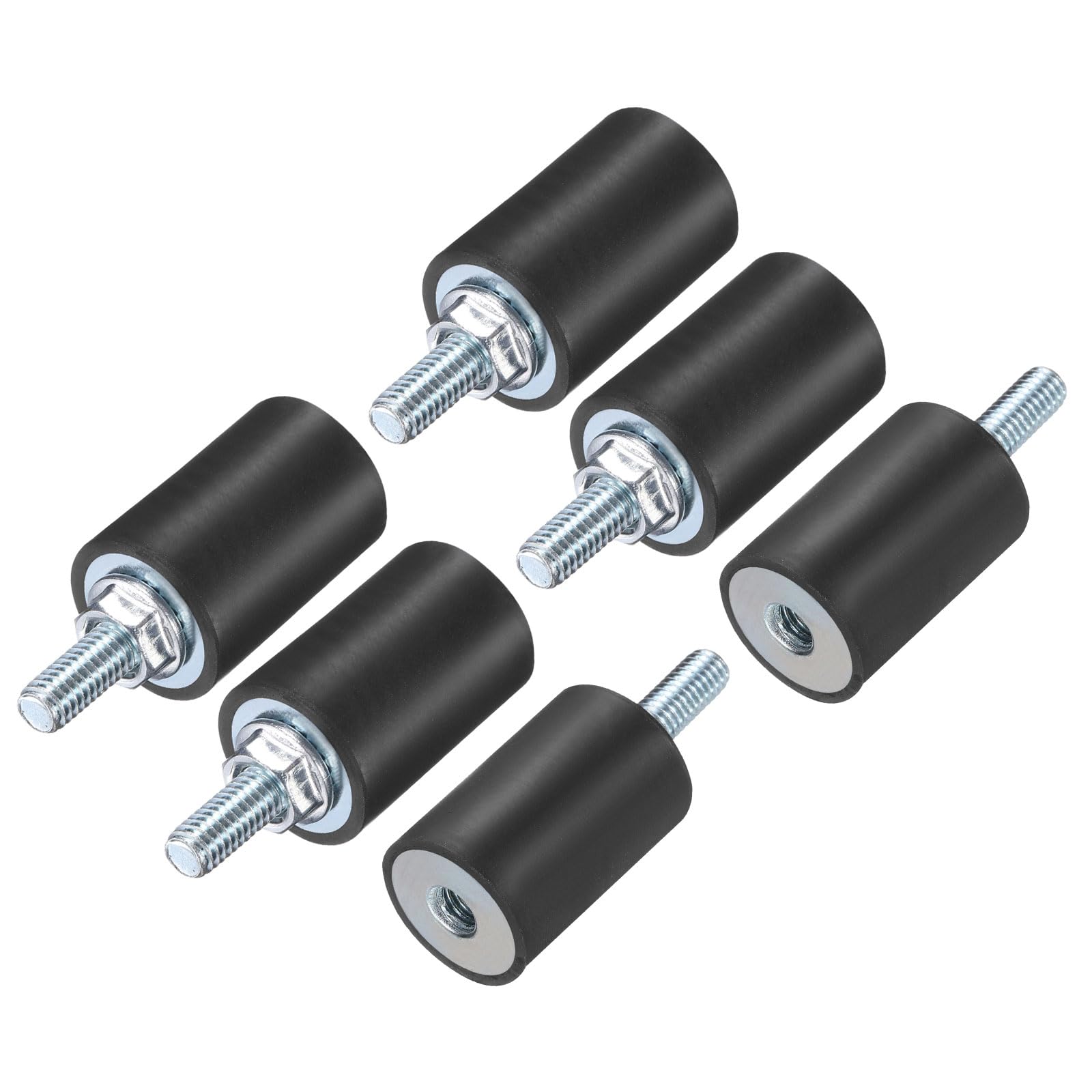 uxcell 4pcs M4x10mm Rubber Isolator Mounts with Studs 15x15mm — Amazon image 29