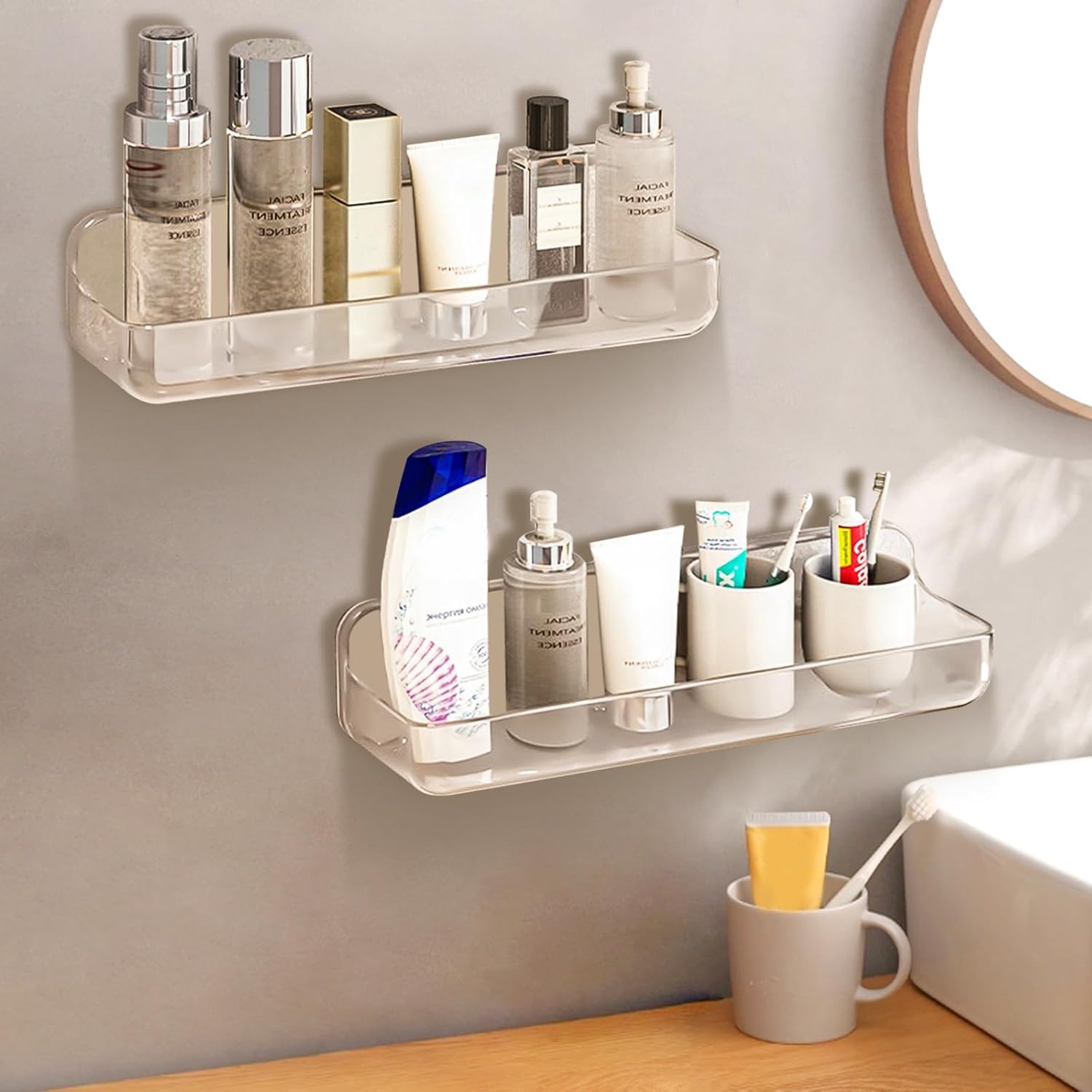 Norcks Estante Ducha Cesta De Ducha Estante De Rectangular Almacenaje Para Bano Cocina Bandeja De Ducha Con Aluminio Instalacion Sin Clavos Sin Taladro Negro Negro 58885493