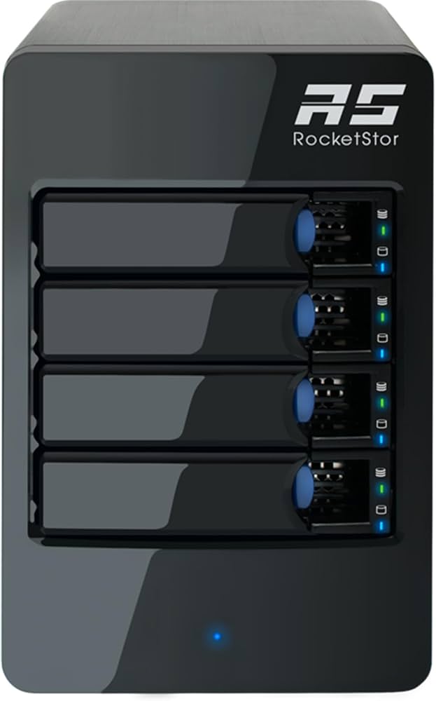 HighPoint RAID 4ベイタワー型 RocketStor 6414TS Amazon.com: HighPoint RocketStor 6414TS 6Gb/s SAS/SATA Turbo RAID