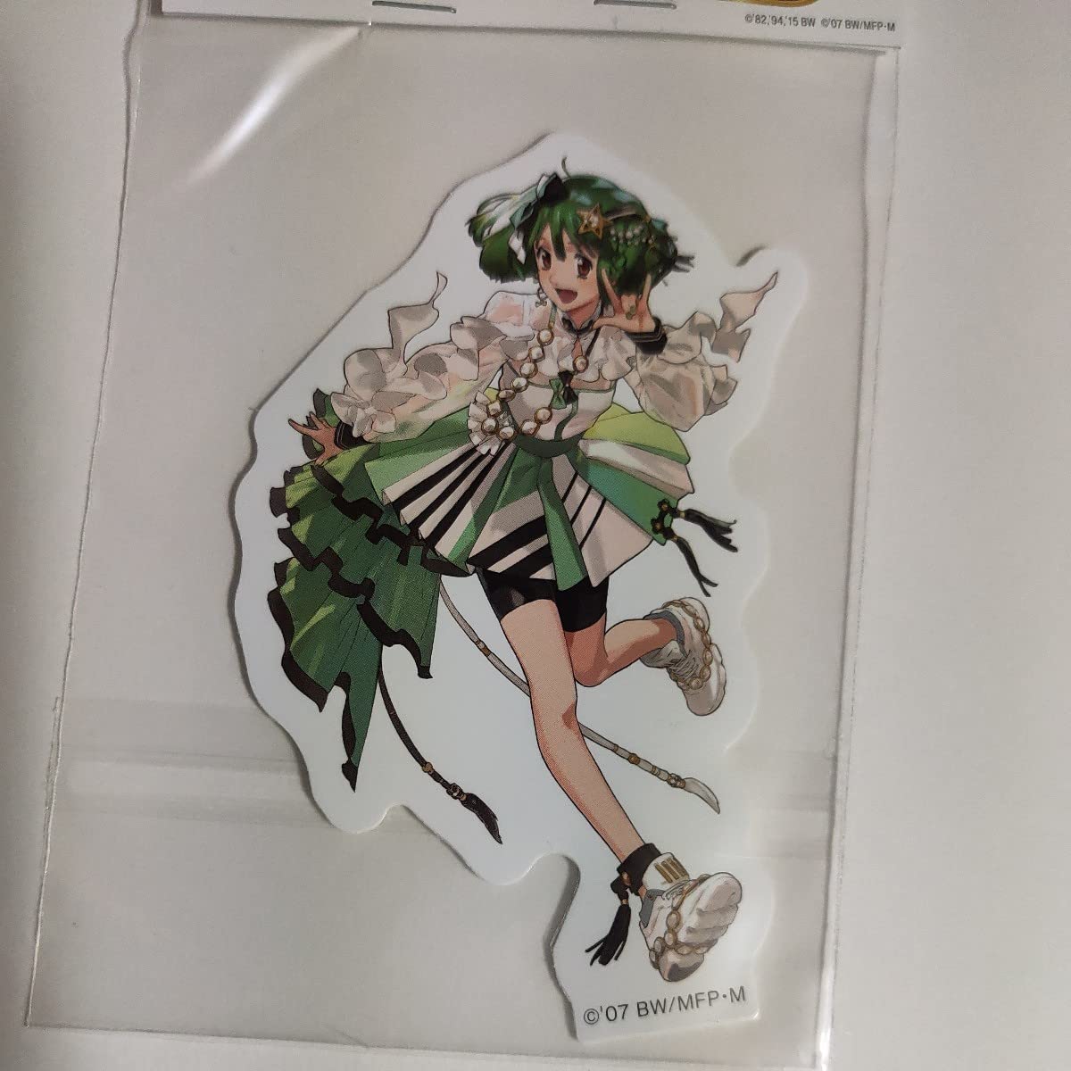 マクロス　カード？　シール？ Amazon.co.jp: ランカ・リーステッカー A.B セットマクロス