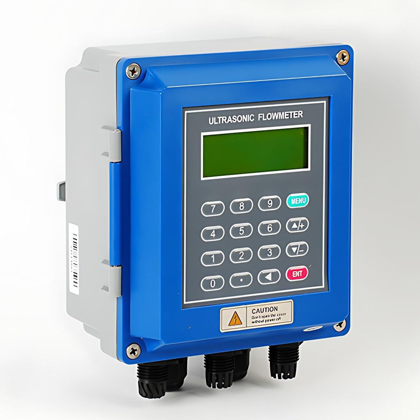CGCSYZ Non-Invasive Ultrasonic Flow Meter - Portable & Wall-Mounted for DN15-DN6000mm Pipes | Real-Time Liquid Flow Monitoring for Water & Oil | Wide Temp Range -30 to 160℃
