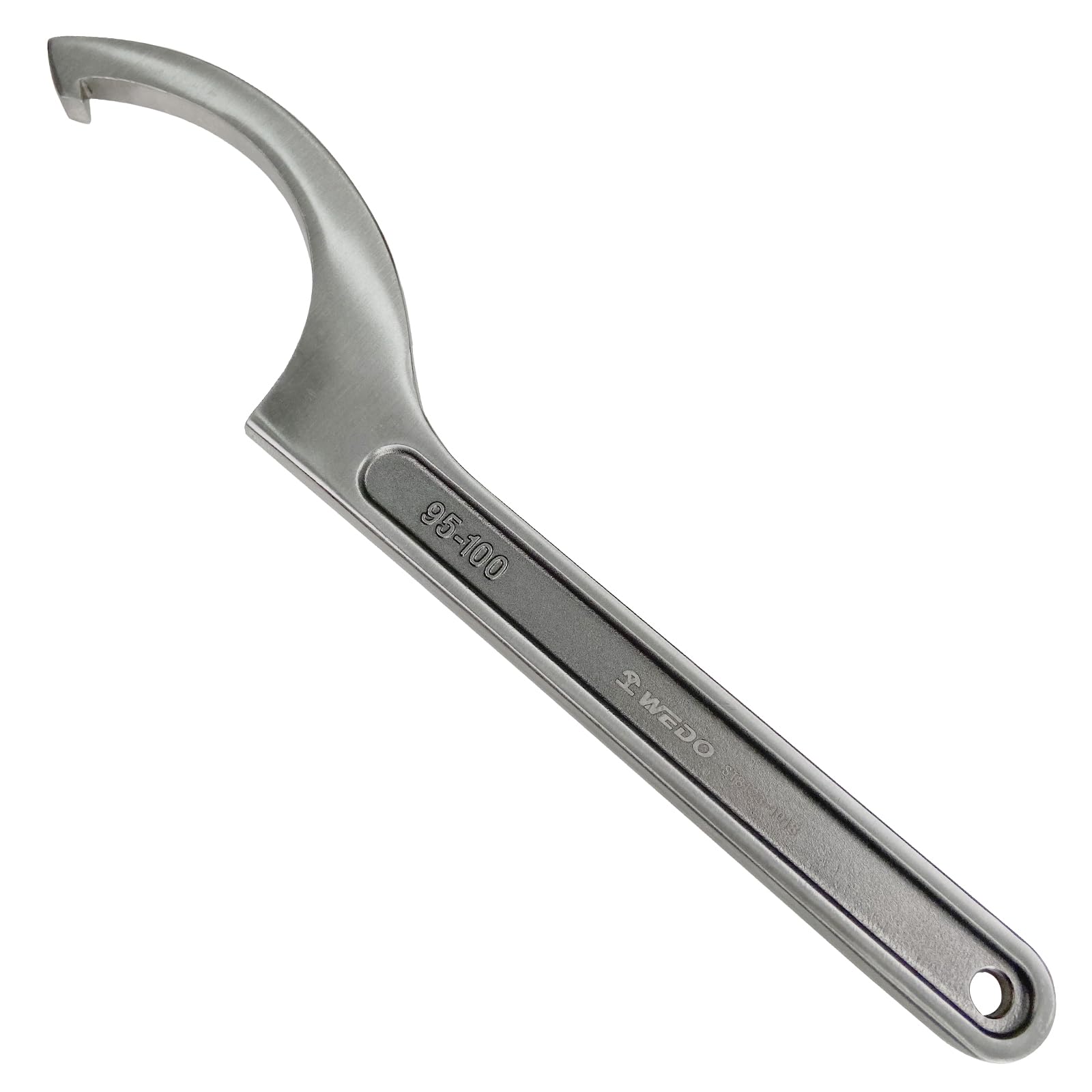 WEDO C Spanner Hook Wrench 135-145mm, Stainless Steel, Hook Spanner