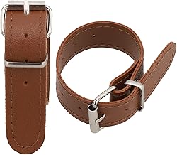 Sangle de panier de vélo en cuir avec boucle en métal, imperméable et résistante à l'abrasion, design réglable
