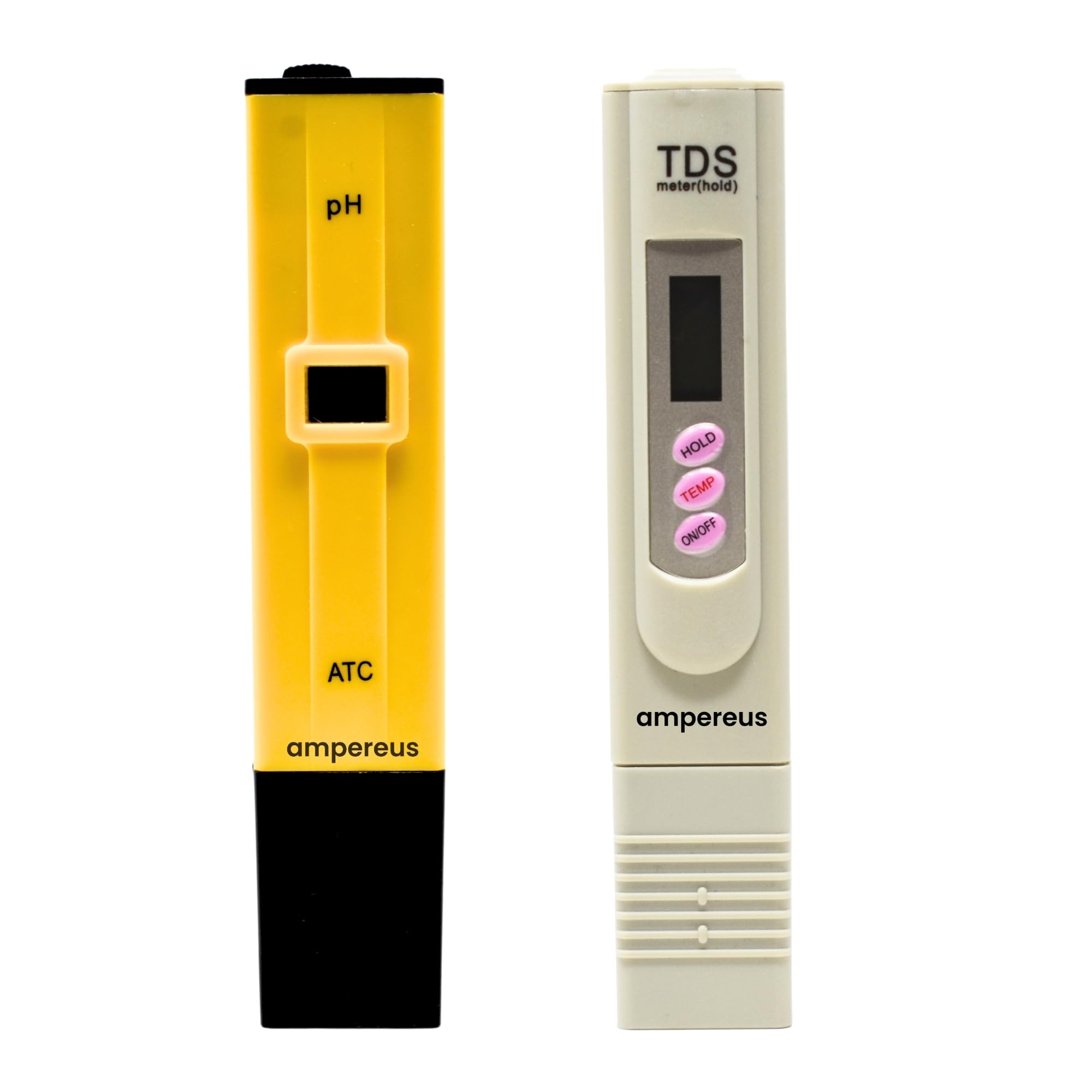 AMPEREUS Digital TDS Meter and Temperature Meter Combination with Yellow Digital pH Meter combo for water testing, Water Purity tester for home, commercial, Water Testing Kit With Solution (B0CXX8W7FL) Amazon Price History, Amazon Price Tracker