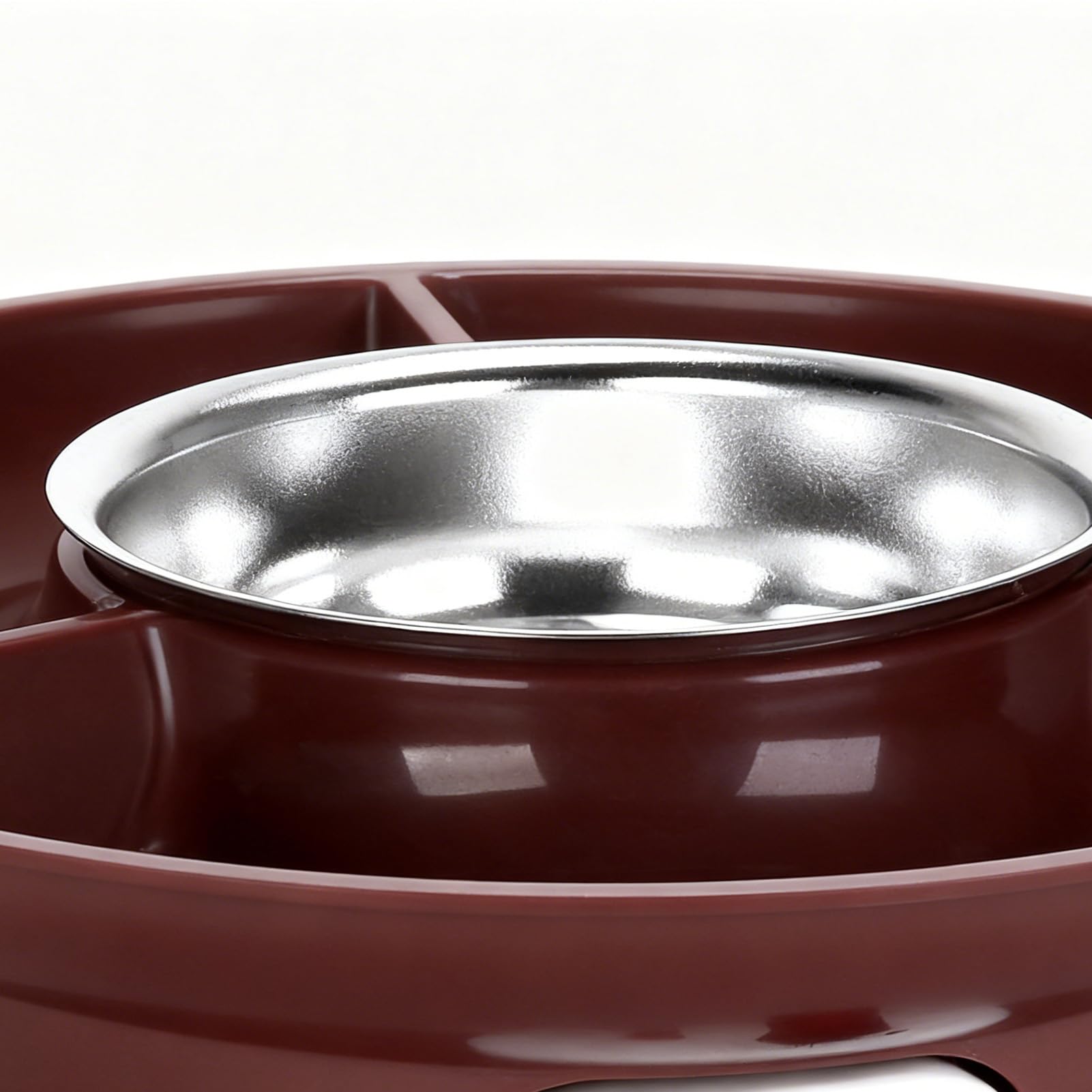Schmelztopf für Schokolade | sicherer Wärmer für Süßigkeiten und Sahne - Behälter zum Schmelzen von Süßigkeiten | Ideal für Dessert Kaffee Milch Küche Party Camping Picknick