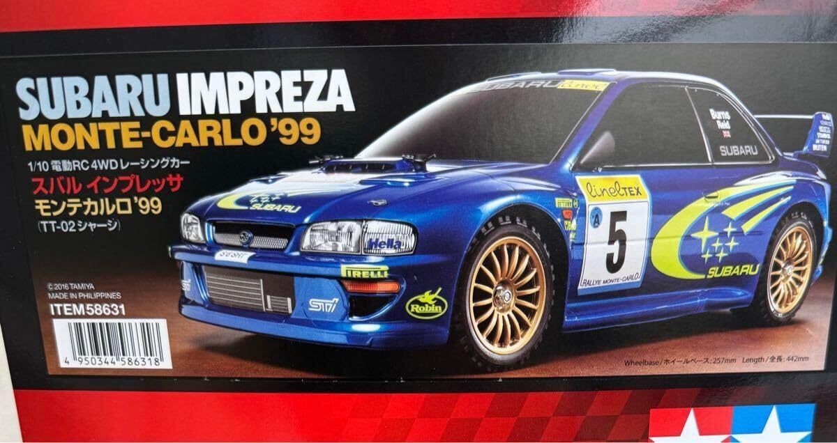 Amazon | タミヤ インプレッサ モンテカルロ99 ボディ タイヤ ホイール