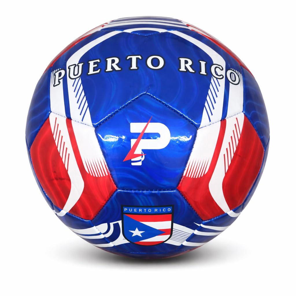 PLAYPRO Country Training Soccer Ball: World Edition (Puerto RICO, 5)