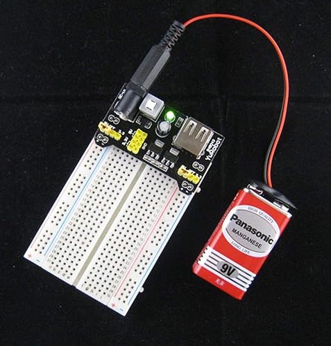 Miniatura 3 de HiLetgo 5pcs 3.3V 5V módulo de fuente de alimentación para MB102 102 prototipo Breadboard DC 6.5-12V o módulo de fuente de alimentación USB